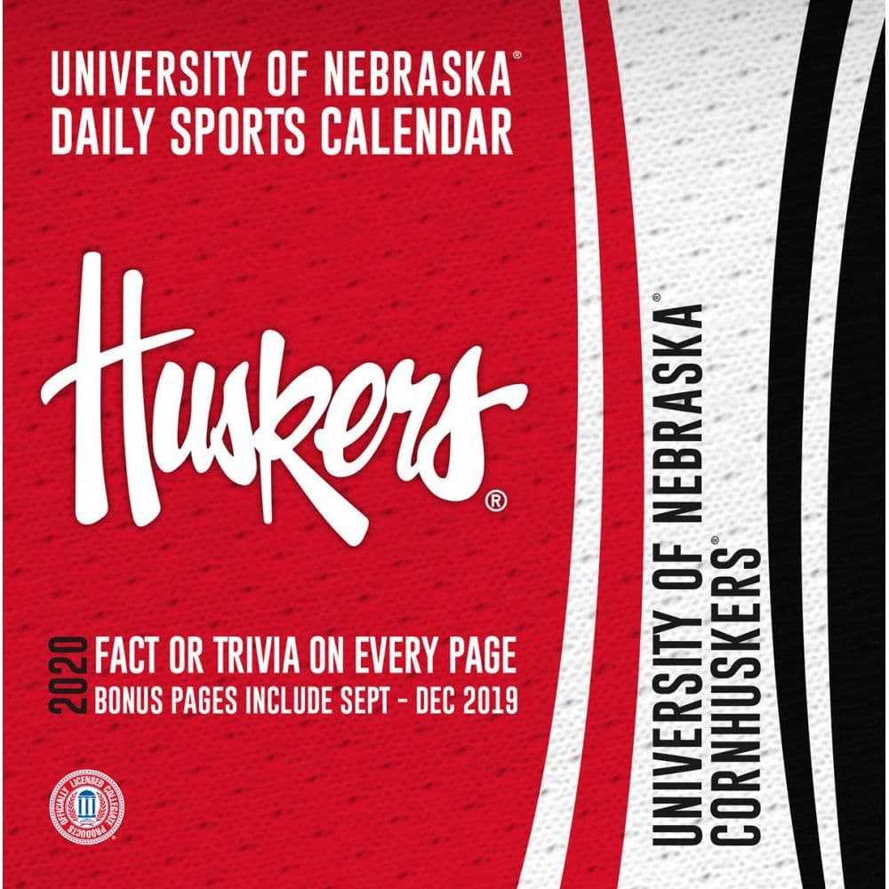 Nebraska Cornhuskers Desk Calendar