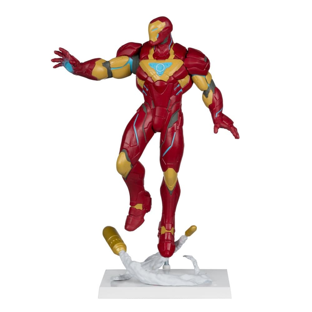 Marvel Rivals Gamerverse 1:6 Iron Man Posed Figure First Alternate Image