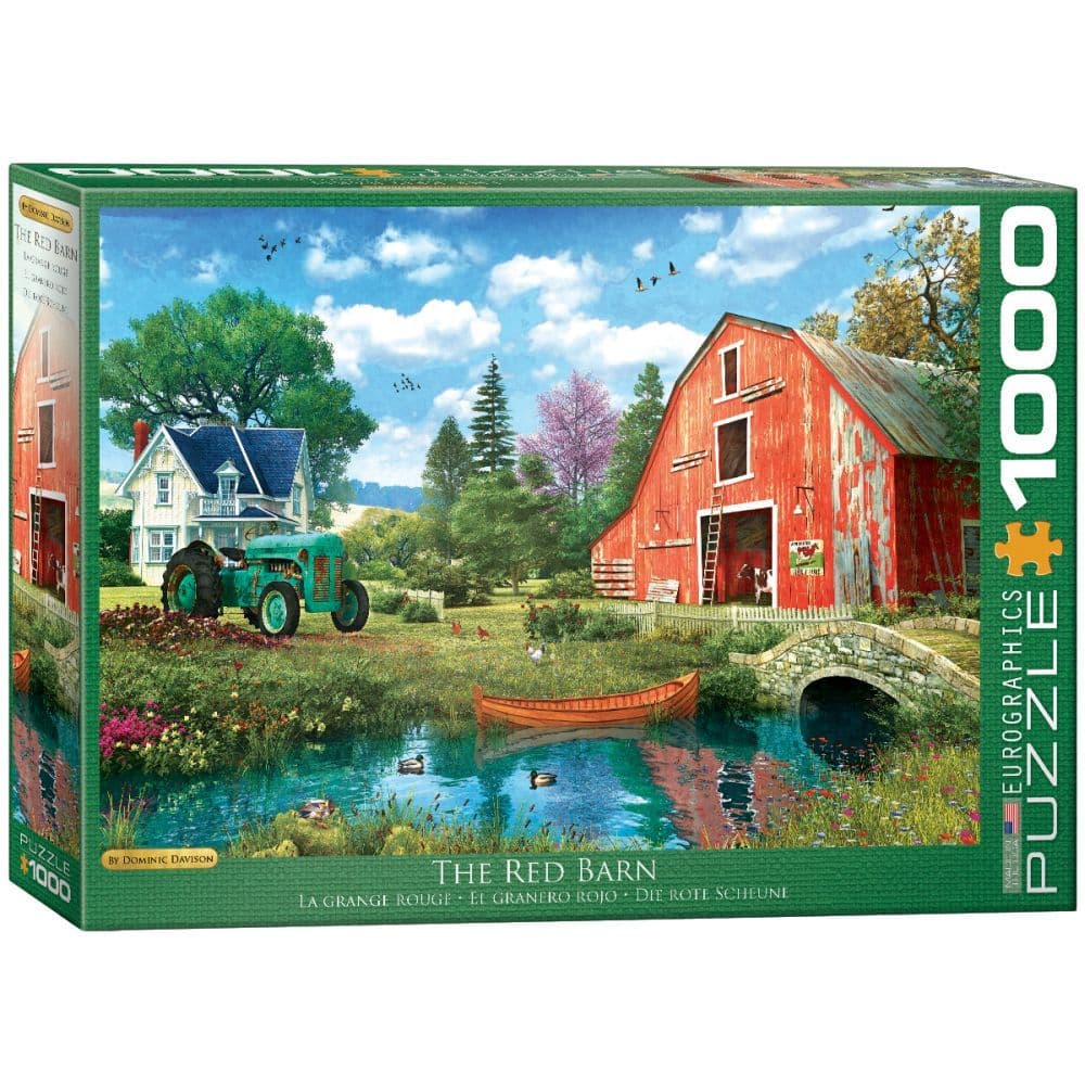 Red Barn 1000pc Puzzle Main Image