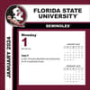 image Florida State Seminoles 2024 Desk Calendar Second Alternate Image width=&quot;1000&quot; height=&quot;1000&quot;