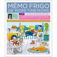 image Memo Frigo 2026 French Magnetic Wall Calendar Main Product Image