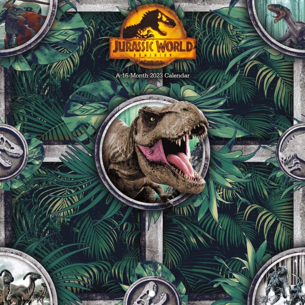 Trends International Jurassic World Dominion - NEW 2023 Wall Calendar