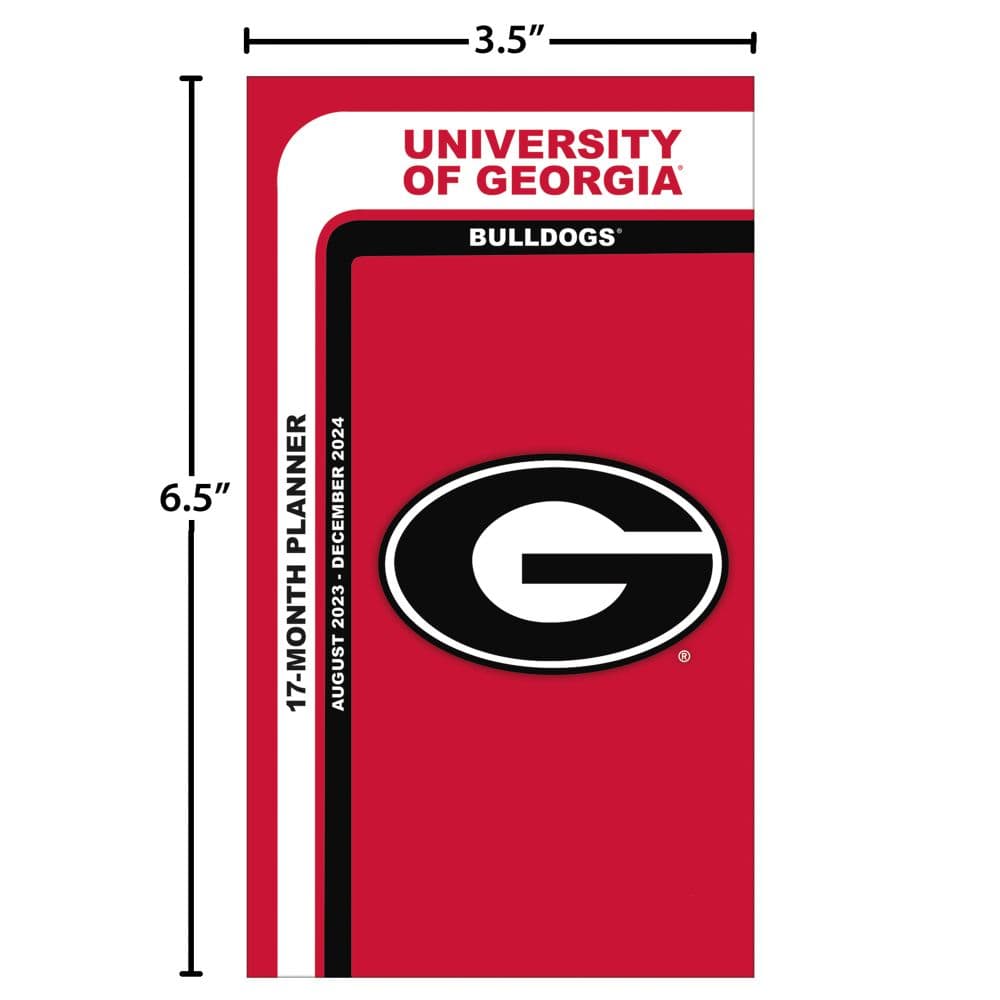 Georgia Bulldogs Pocket 2024 Planner Fifth Alternate Image width=&quot;1000&quot; height=&quot;1000&quot;