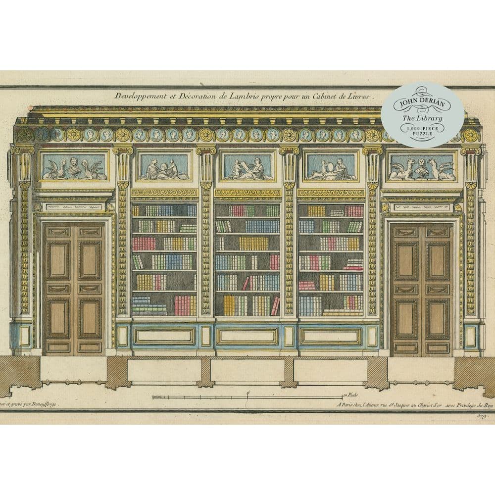 Library 1000 Piece Puzzle Alternate Image 1
