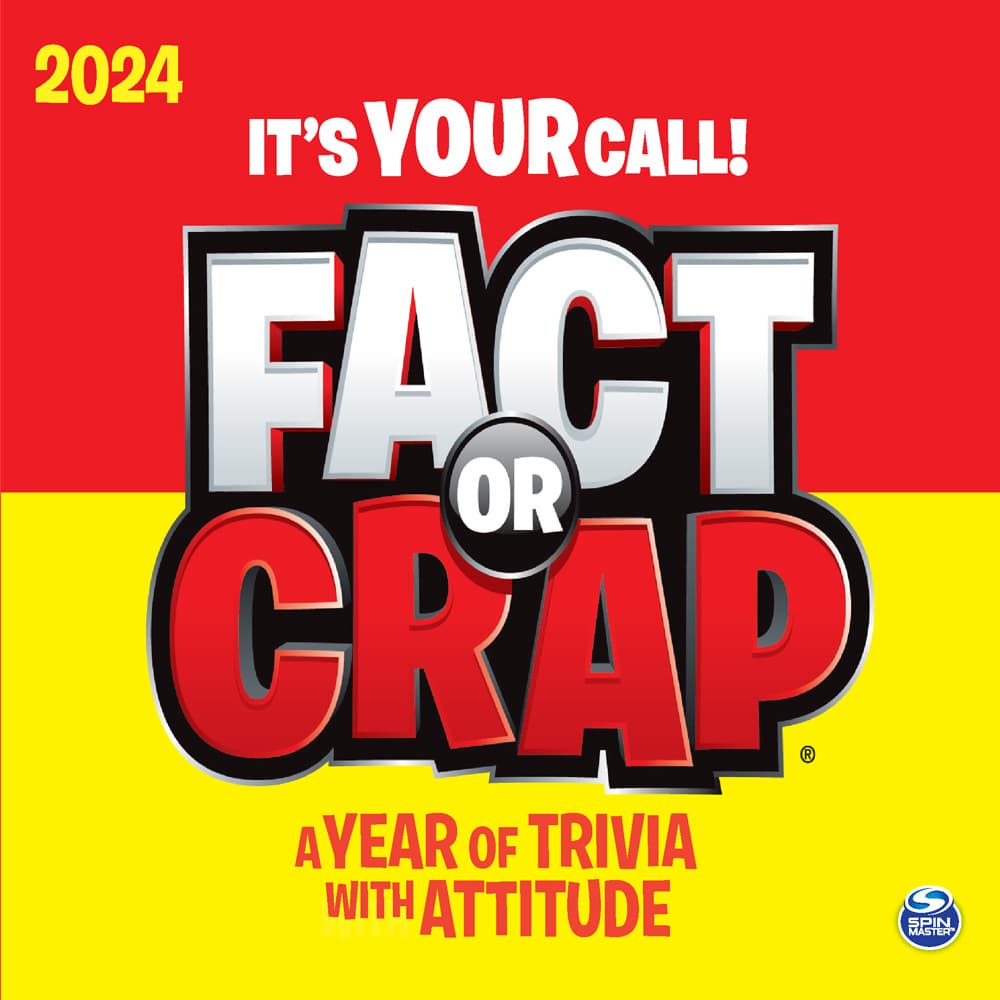 Fact or Crap 2024 Desk Calendar