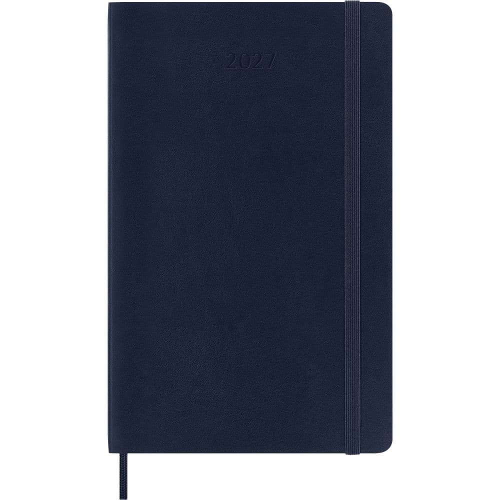Moleskine Sapphire Blue Large Soft Cover 2027 Weekly Planner Second Alternate Image