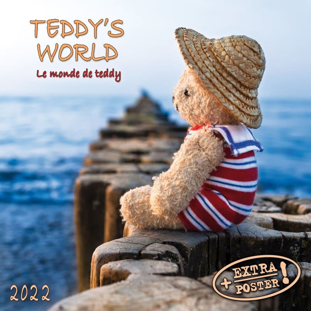 Teddys World 2022 Small Wall Calendar
