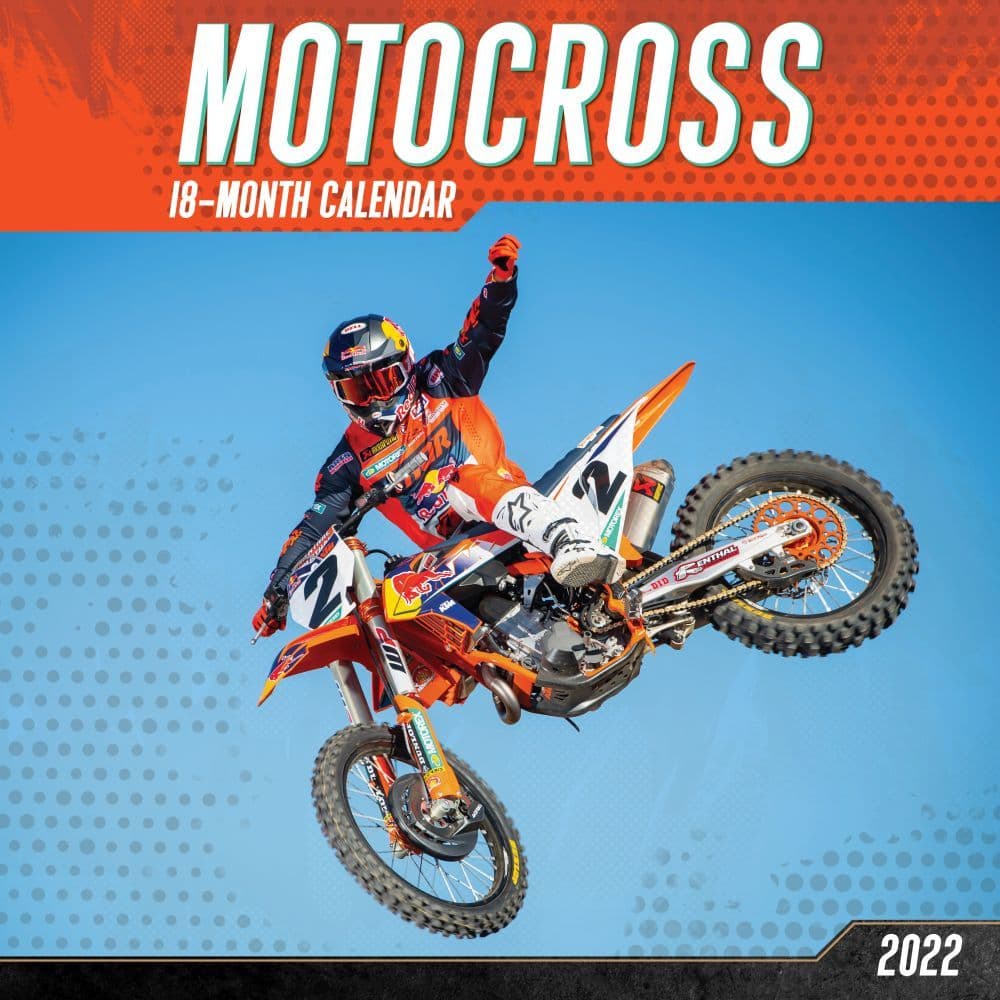 Calendrier Motocross Aquitaine 2023 Motocross 2022 Wall Calendar - Calendars.com