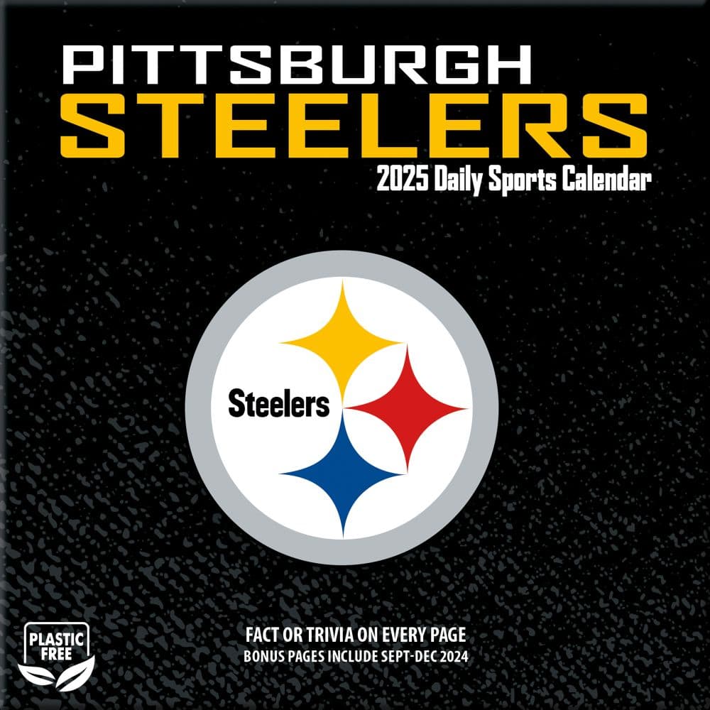 NFL Pittsburgh Steelers 2025 Desk Calendar Sixth Alternate Image