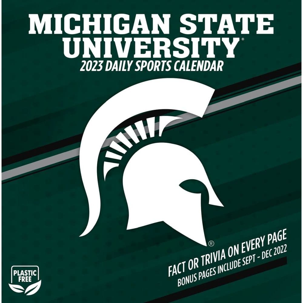 University Of Michigan Calendar 2023 Michigan State Spartans 2023 Desk Calendar - Calendars.com