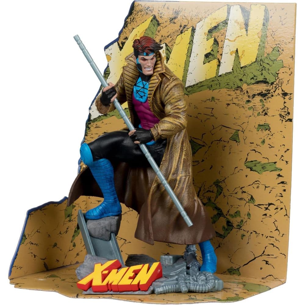 Marvel Collection 1:10 Gambit X-Men #1 Posed Figure 
Third Alternate Image
