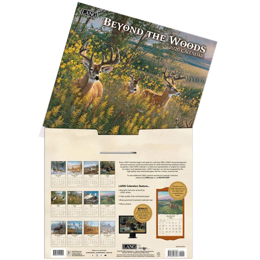 Beyond the Woods 2026 Wall Calendar by Michael Sieve_ALT3