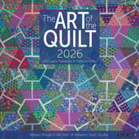 image Quilt Art of 2026 Wall Calendar Main Image