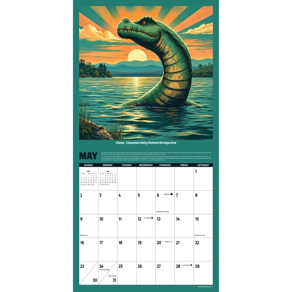 National Parks Legends 2027 Wall Calendar Second Alternate 
Image