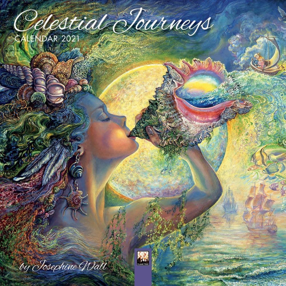 2021 Celestial Journeys by Josephine Mini Wall Calendar