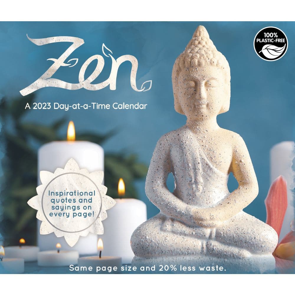 Zen 2023 Desk Calendar By Trends International Calendars For All