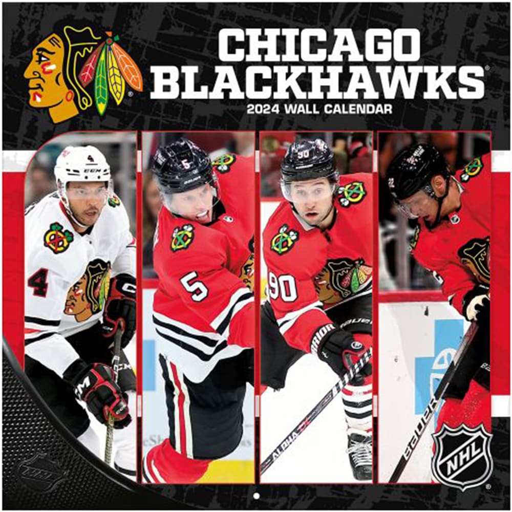 Chicago Blackhawks 2024 Mini Wall Calendar Calendars