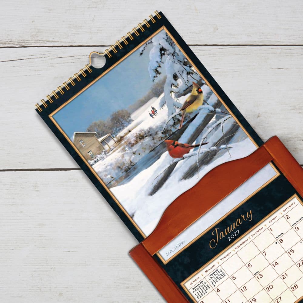 Treasured Times 2027 Vertical Wall Calendar by D.R. Laird Sixth Alternate Image