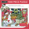 image Snowman Winter Garden 1000 Piece Puzzle First Alternate Image