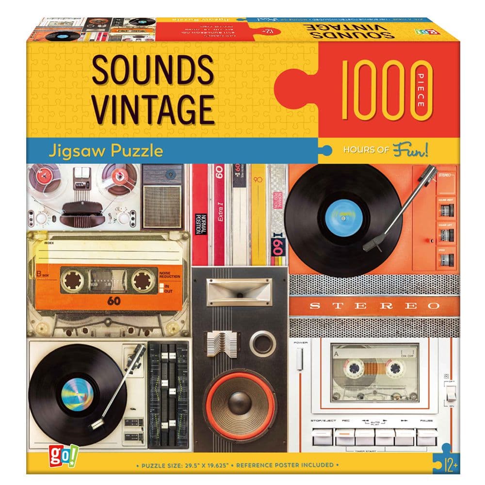 Vinyl Record 1000 Piece Puzzle Main Product Image