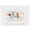 image Two Dogs Riding Bike Anniversary Card First Alternate Image width=&quot;1000&quot; height=&quot;1000&quot;