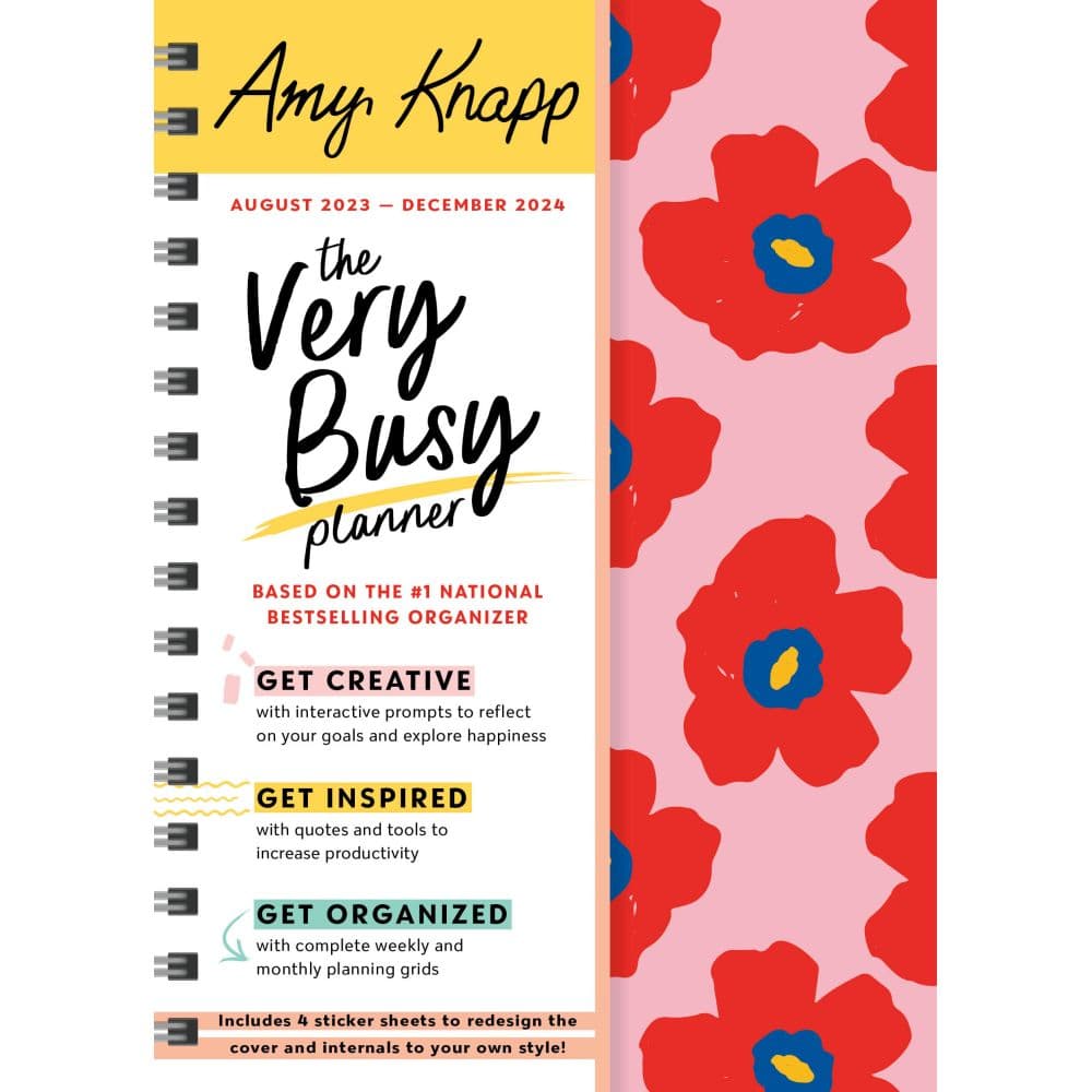 Amy Knapps The Very Busy 2024 Planner Main Image