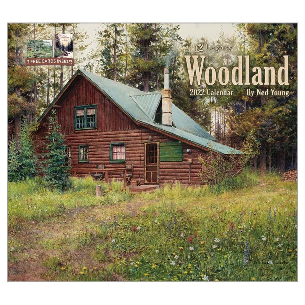 Woodland Young 2022 Wall Calendar