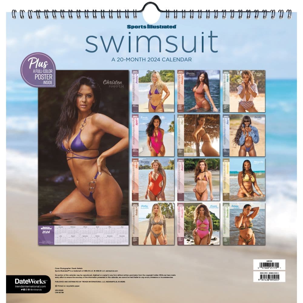 Sports Illustrated Swimsuit 2024 Deluxe Wall Calendar