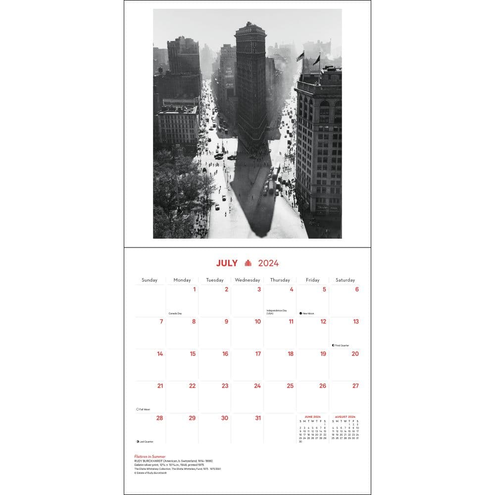 New York in Photos MET 2024 Mini Wall Calendar