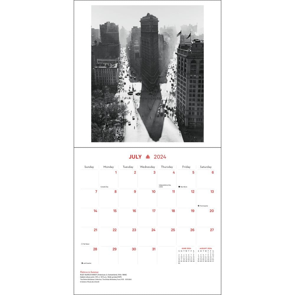 New York in Photos MET 2024 Mini Wall Calendar Fourth Alternate Image width=&quot;1000&quot; height=&quot;1000&quot;