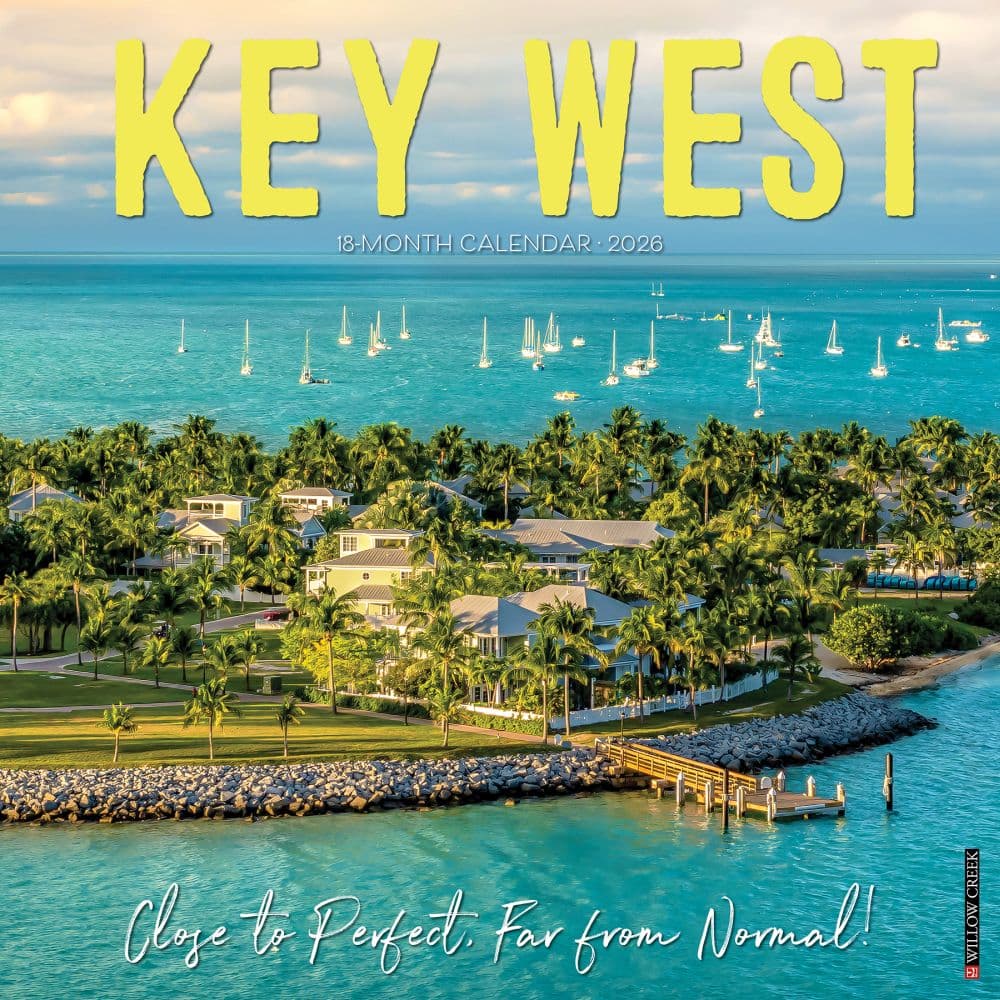 Key West 2026 Wall Calendar Main Image