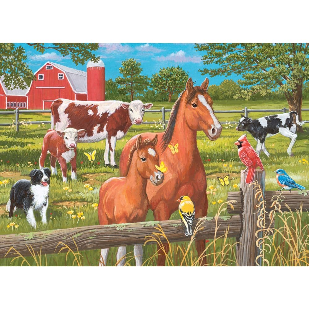 Farm Friends 1000 Piece Puzzle  Second Alternate Image