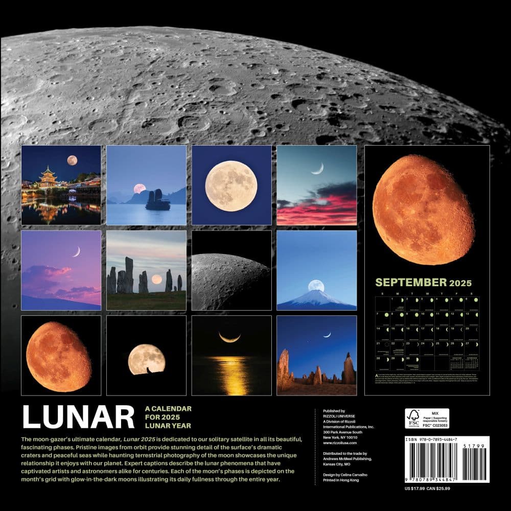 Lunar Year 2025 Wall Calendar - Calendars.com