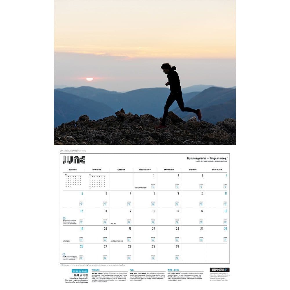 Runners World 2022 Wall Calendar - Calendars.com