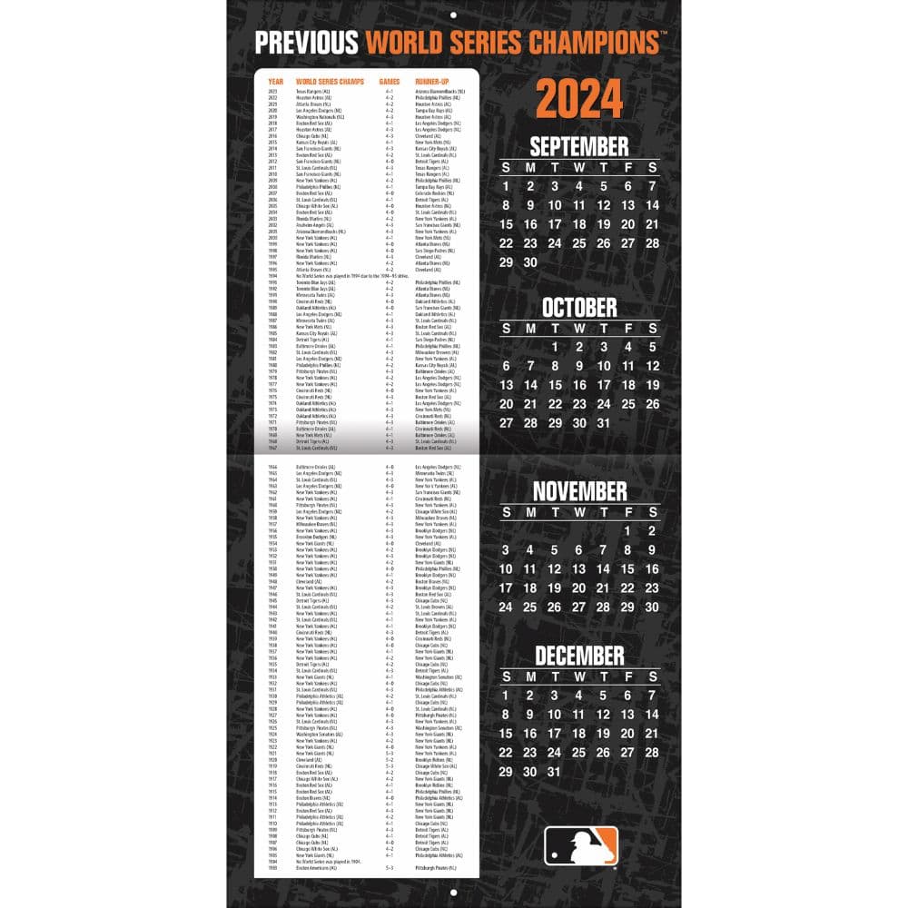 MLB San Francisco Giants 2025 Wall Calendar Second Alternate Image