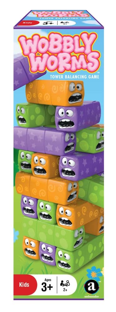 Chad Valley Wobbly Worms Jenga Game 