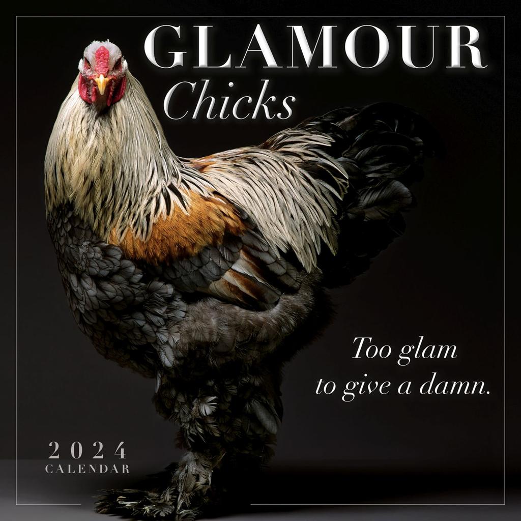 Glamour Chicks 2024 Mini Wall Calendar Main Image