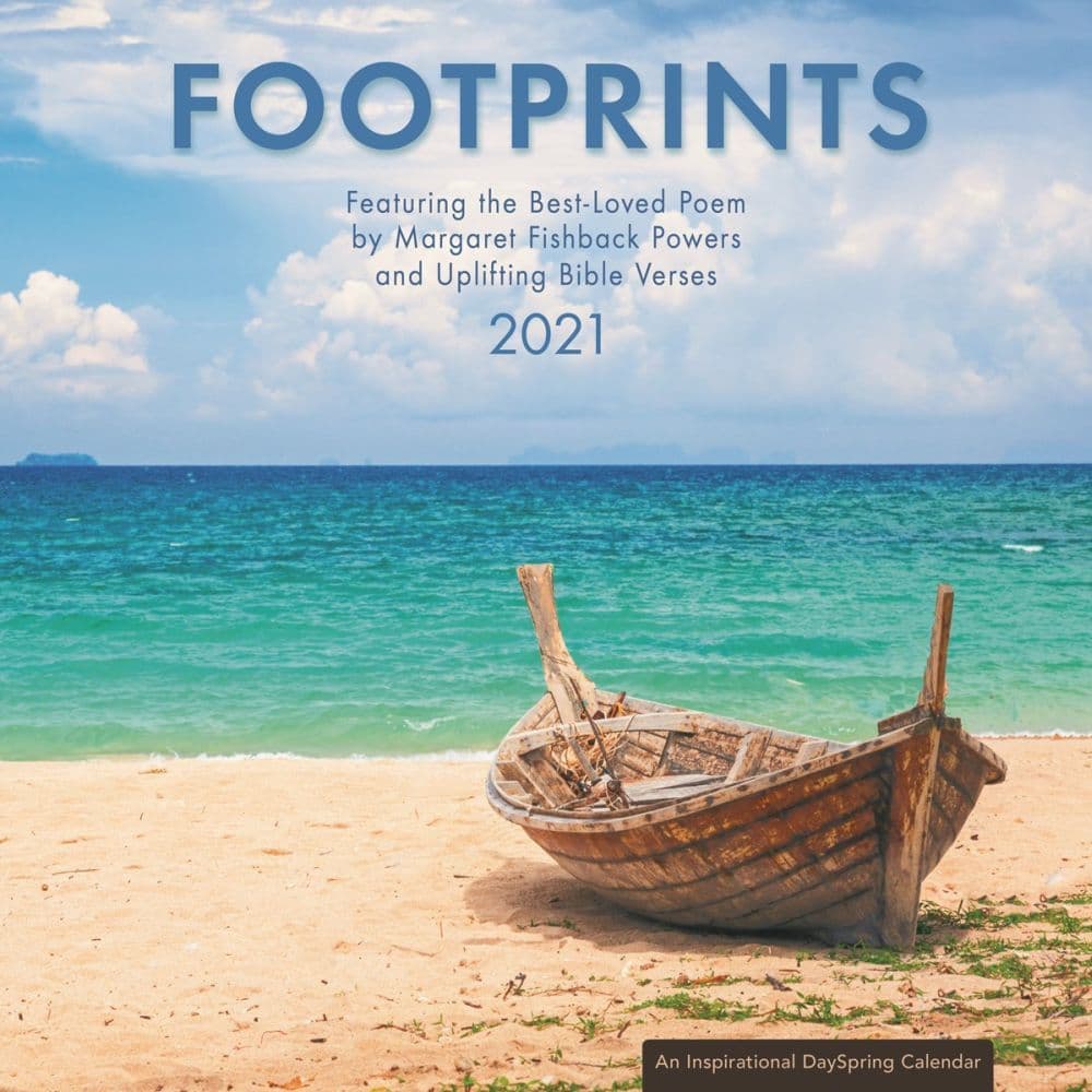 Footprints Wall Calendar