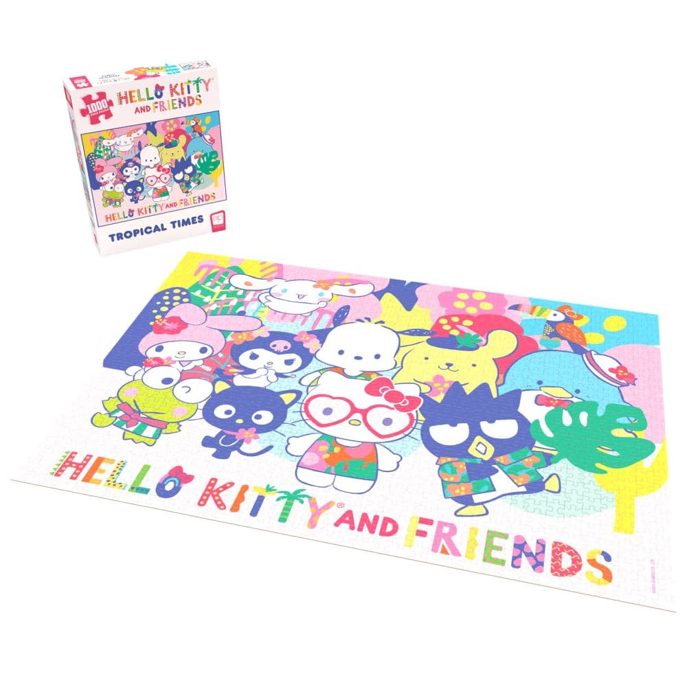 Hello Kitty Tropical 1000 Piece Puzzle Seventh Alternate Image
