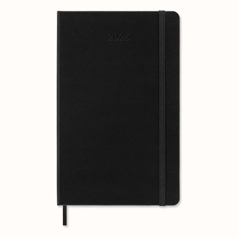 image Moleskine Large Black Weekly Hard Cover 2025 Planner Main Image