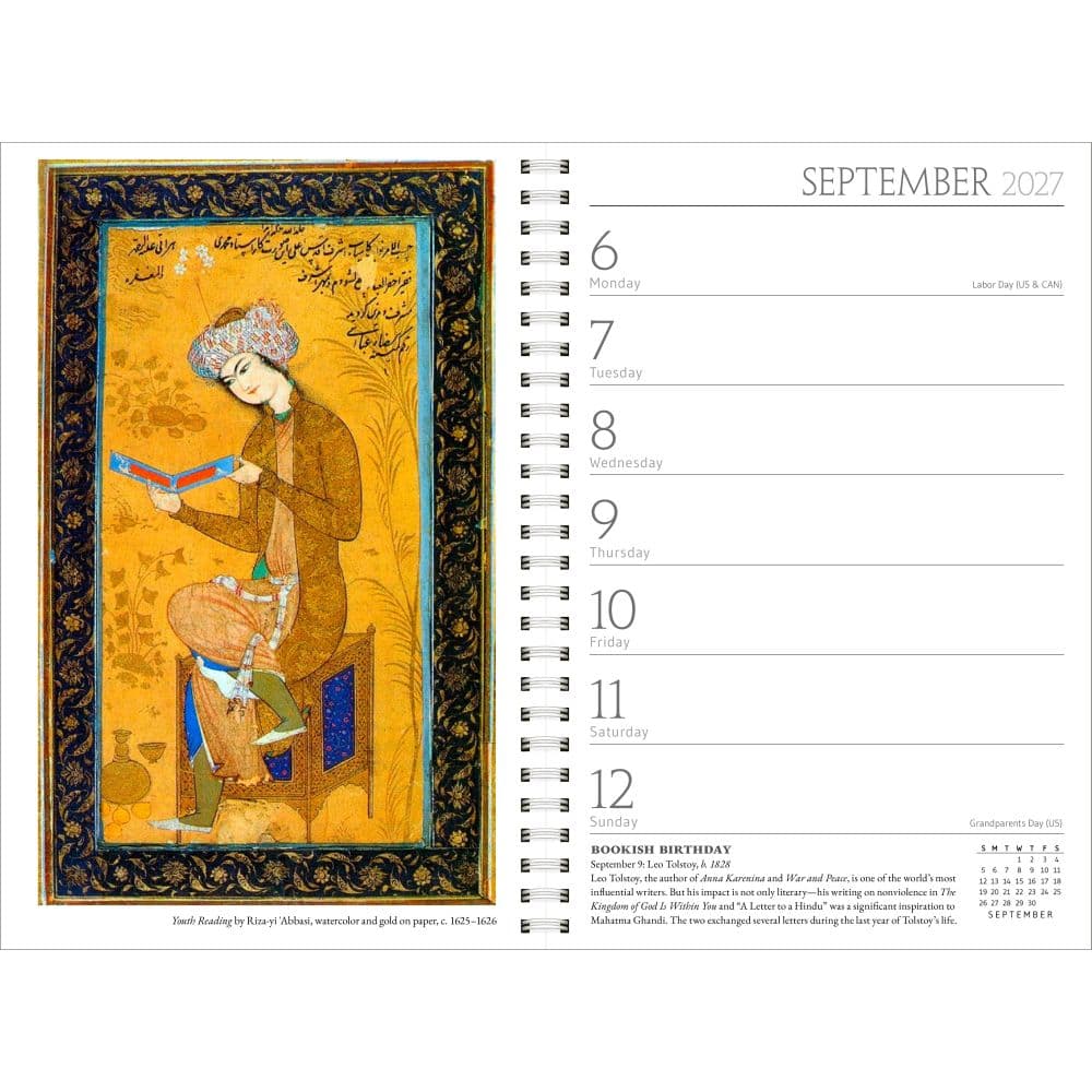 Book Lovers Year 2027 Planner Fourth Alternate Image