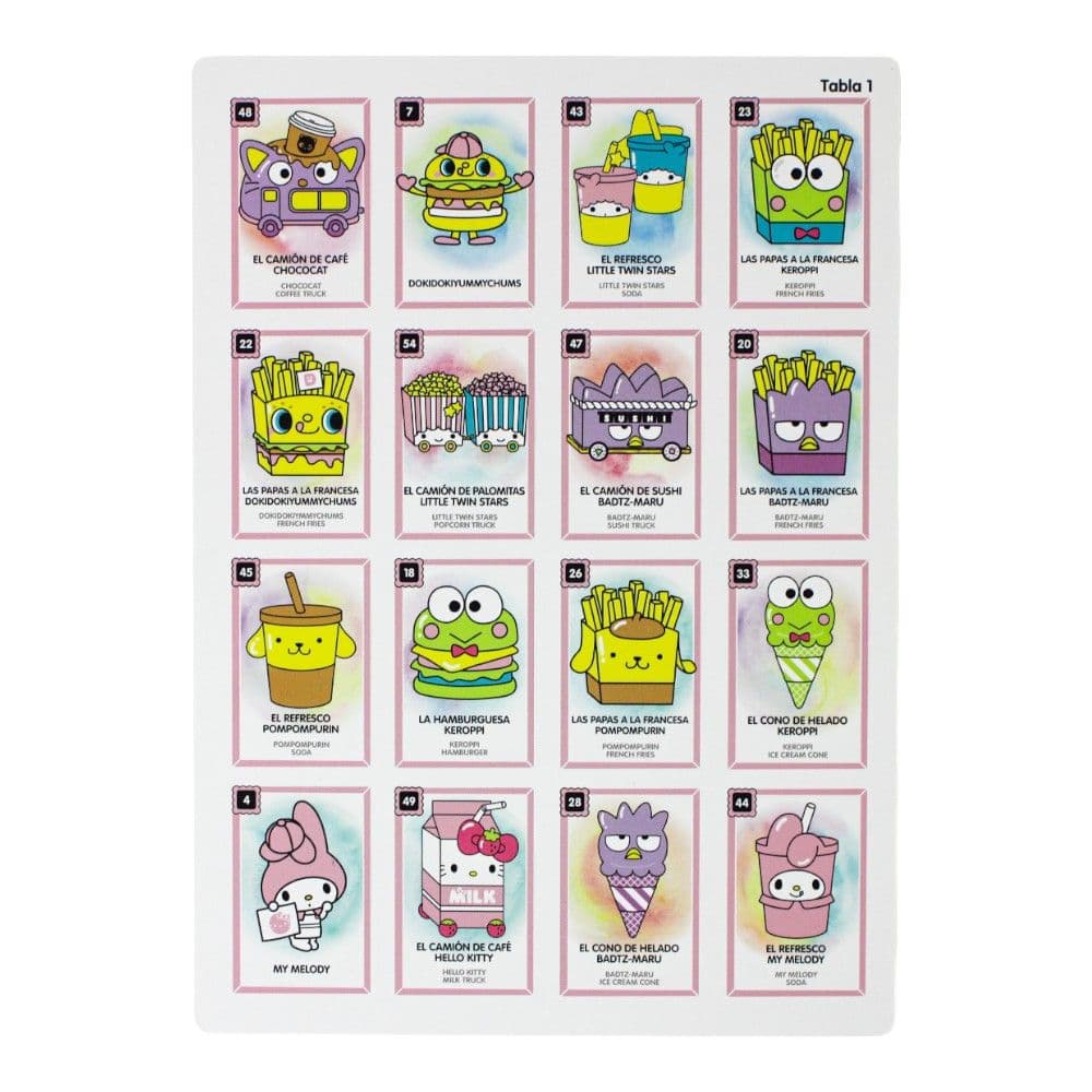 Loteria Hello Kitty and Friends Sixth Alternate Image