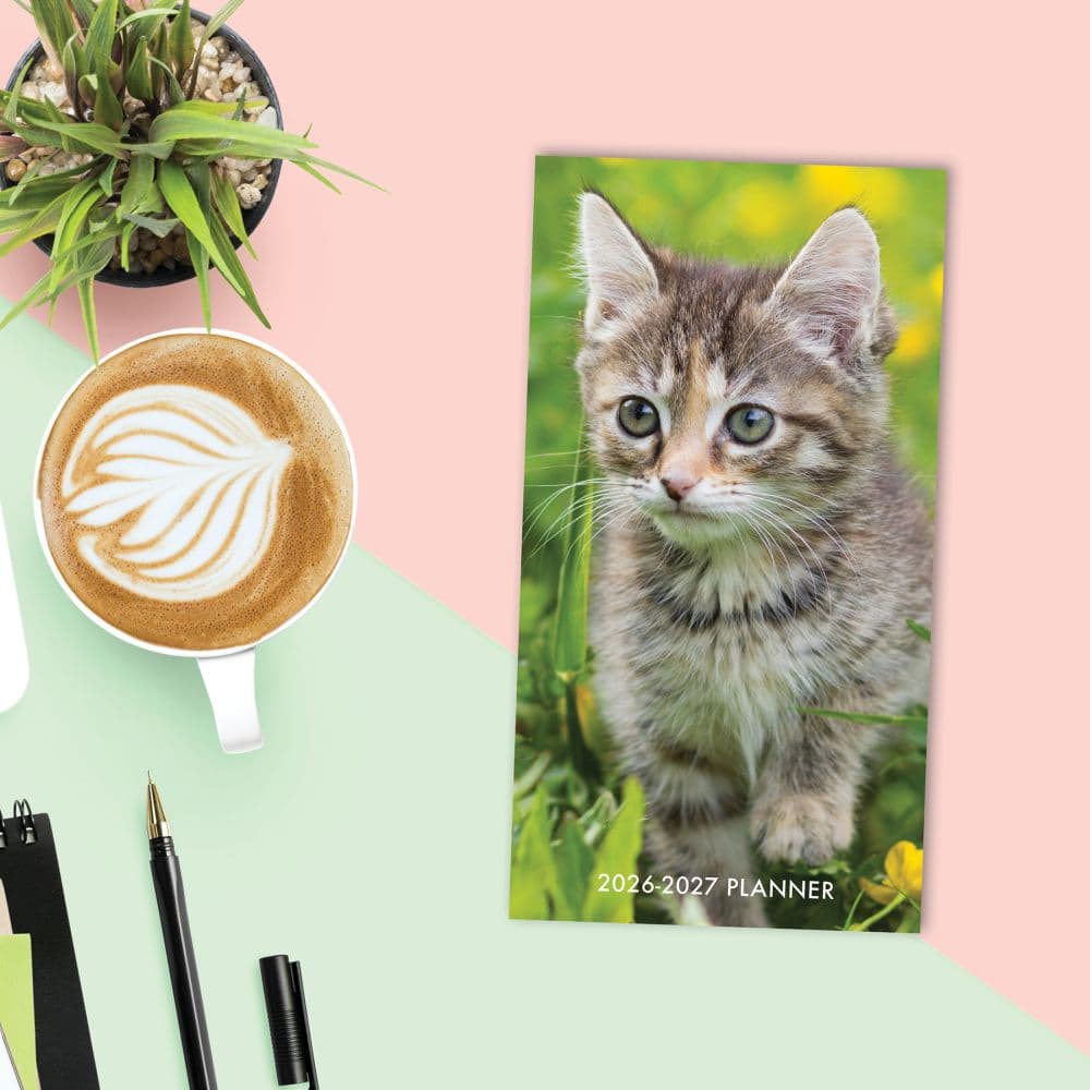 Cute As A Kitten 2 Year 2026 Pocket Planner Third Alternate Image
