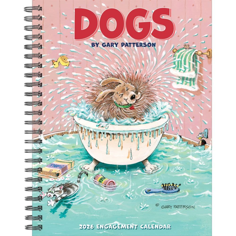 Dogs by Gary Patterson 2026 Engagement Planner Main Image