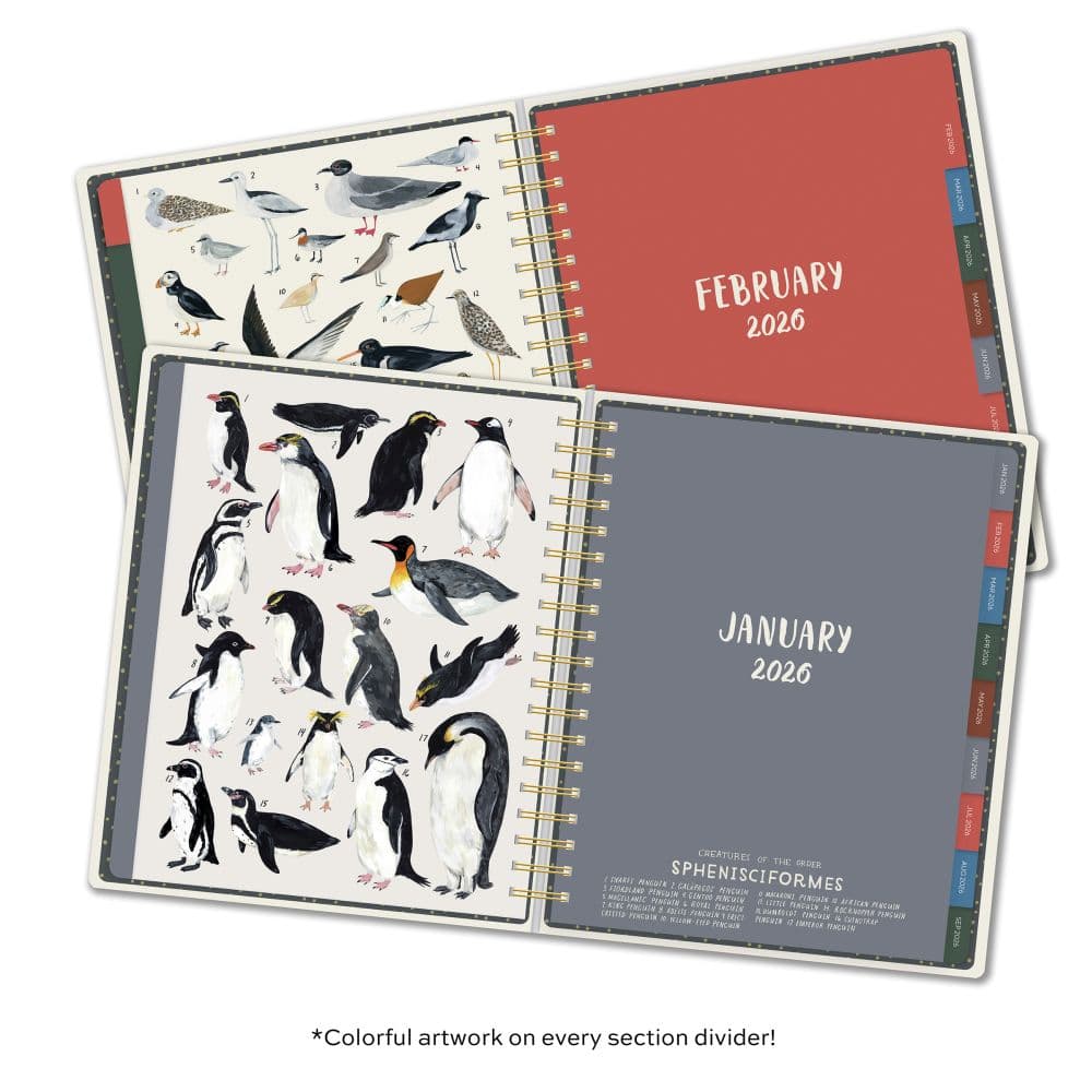 Orders of the Animals Deluxe Hardcover 2026 Planner Second Alternate Image