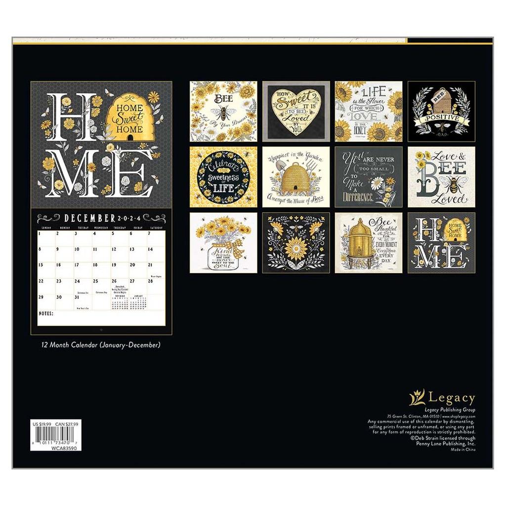 Bee-u-tiful Life 2024 Wall Calendar First Alternate Image width=&quot;1000&quot; height=&quot;1000&quot;