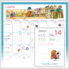 image Fridge Calendar 2025 Magnetic Wall Calendar Alt2