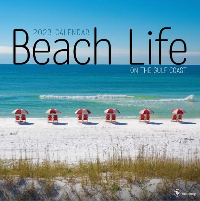 Beach Life-Gulf Coast 2023 Wall Calendar