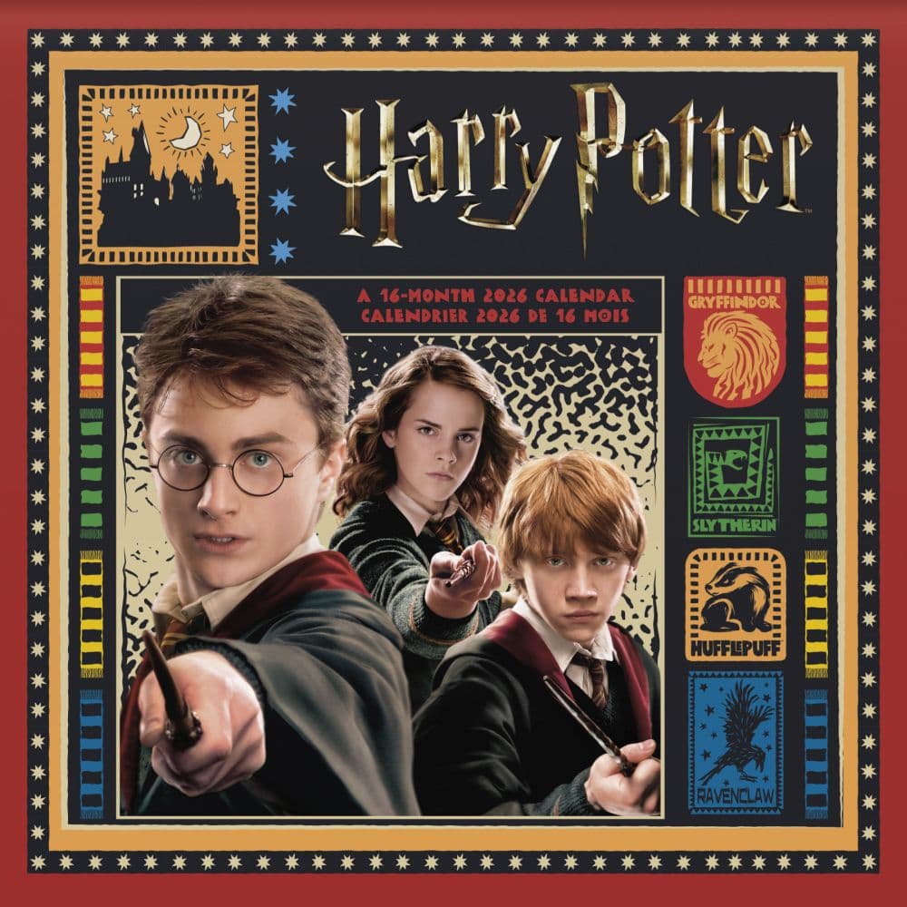 Harry Potter 2026 Wall Calendar Main Product Image