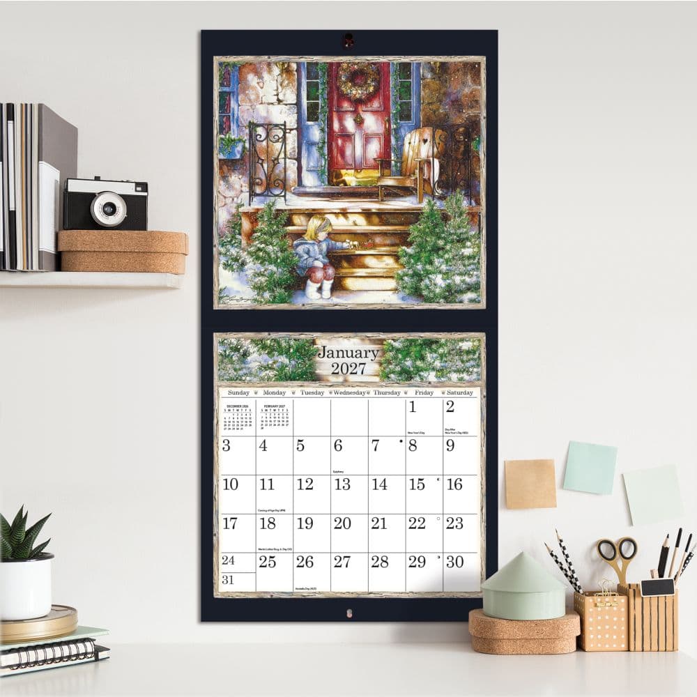 Cottage Charm 2027 Wall Calendar Fourth Alternate Image